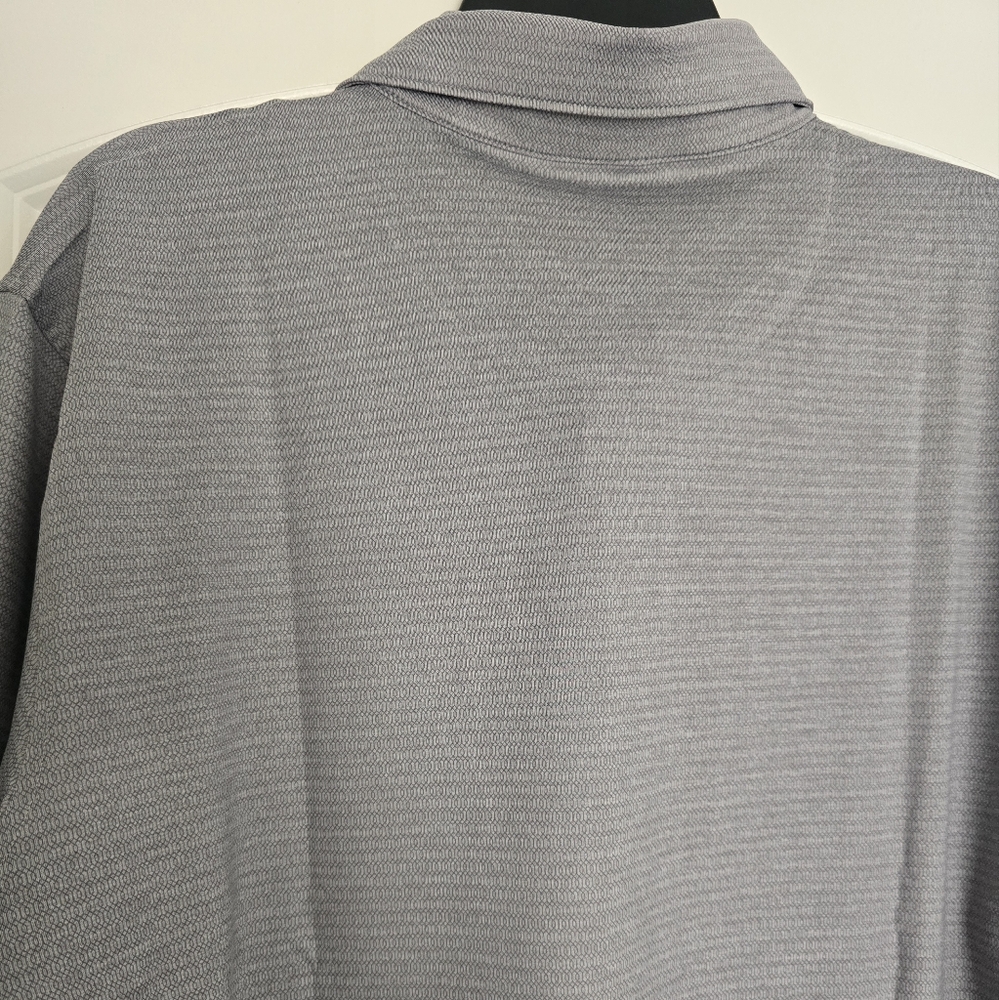๐ Peter Millar Gray Black Colorado Buffaloes Performance Jersey Golf Polo Logo - Picture 9 of 9